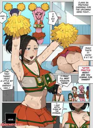 Porn comics Secret Cheerleading Practice. Elijahzx