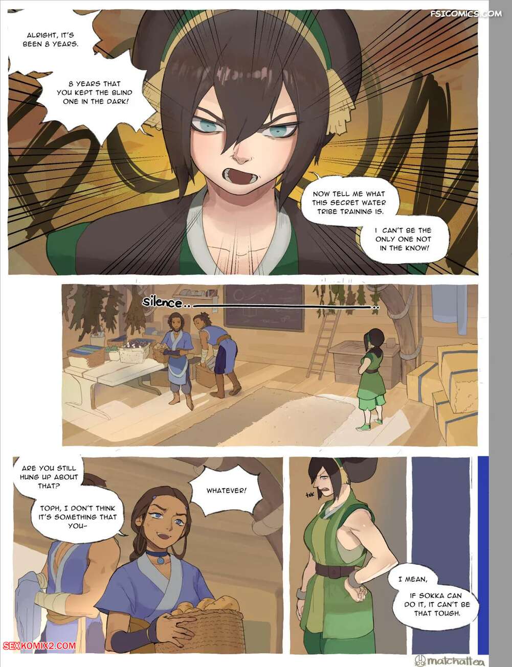 Porn comics Secret Water Tribe Training. Matchattea