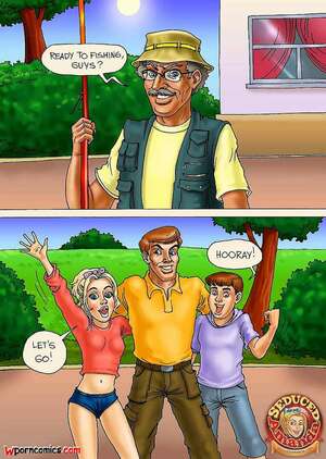 Porn comics Seduced Amanda. Seduced Amanda. A Lovely Fishing