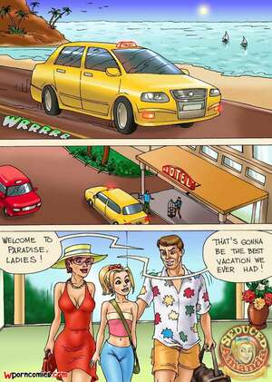 Porn comics Seduced Amanda. Seduced Amanda. Caribbean Vacation