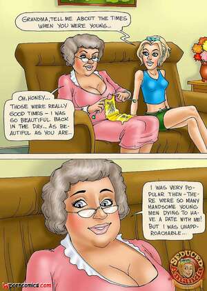 Porn comics Seduced Amanda. Seduced Amanda. Grandma Memories