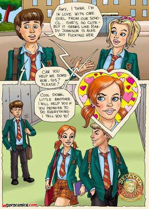 Porn comics Seduced Amanda. Seduced Amanda. Helping my Brother Out