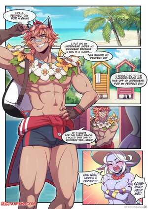 Porn comics Sett. StrongBana.