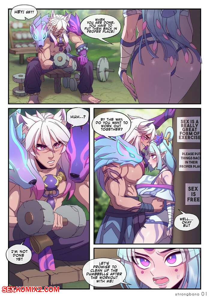 Porn comics Sett X Soraka Spirit Blossom.Strong Bana.
