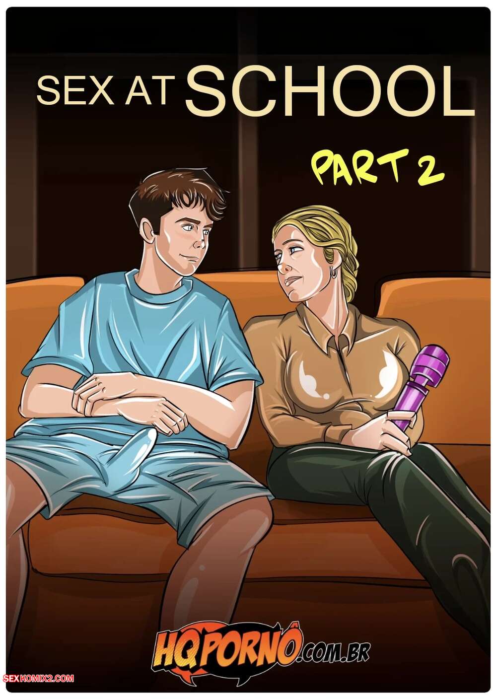Porn comics Sex at school. Chapter 2. Sexo na escola. HQPorno