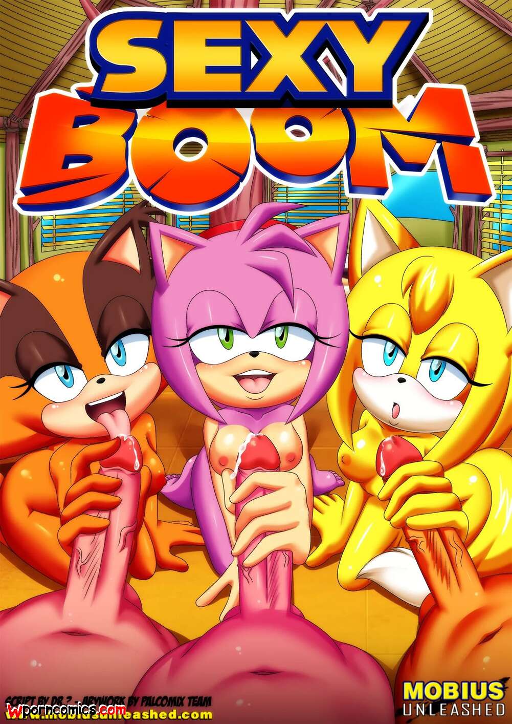 Porn comics Sexy Boom. Chapter 1. Sonic the Hedgehog. Palcomix.