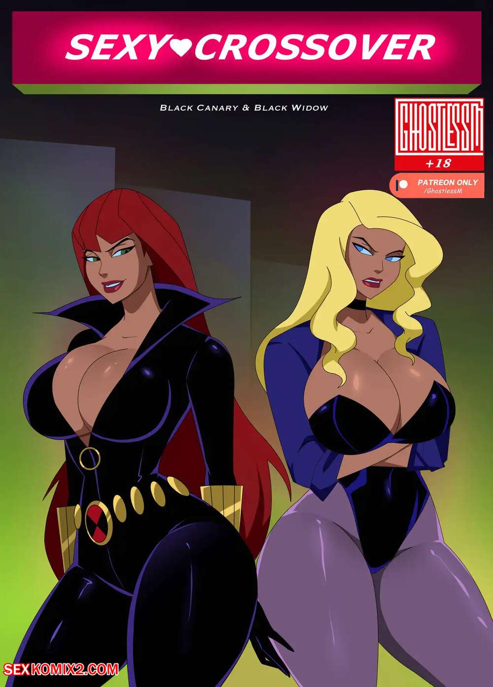Porn comics Sexy Crossover. Ghostlessm