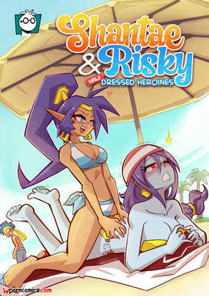 Porn comics Shantae & Risky. Half Dressed Heroines Reading page
