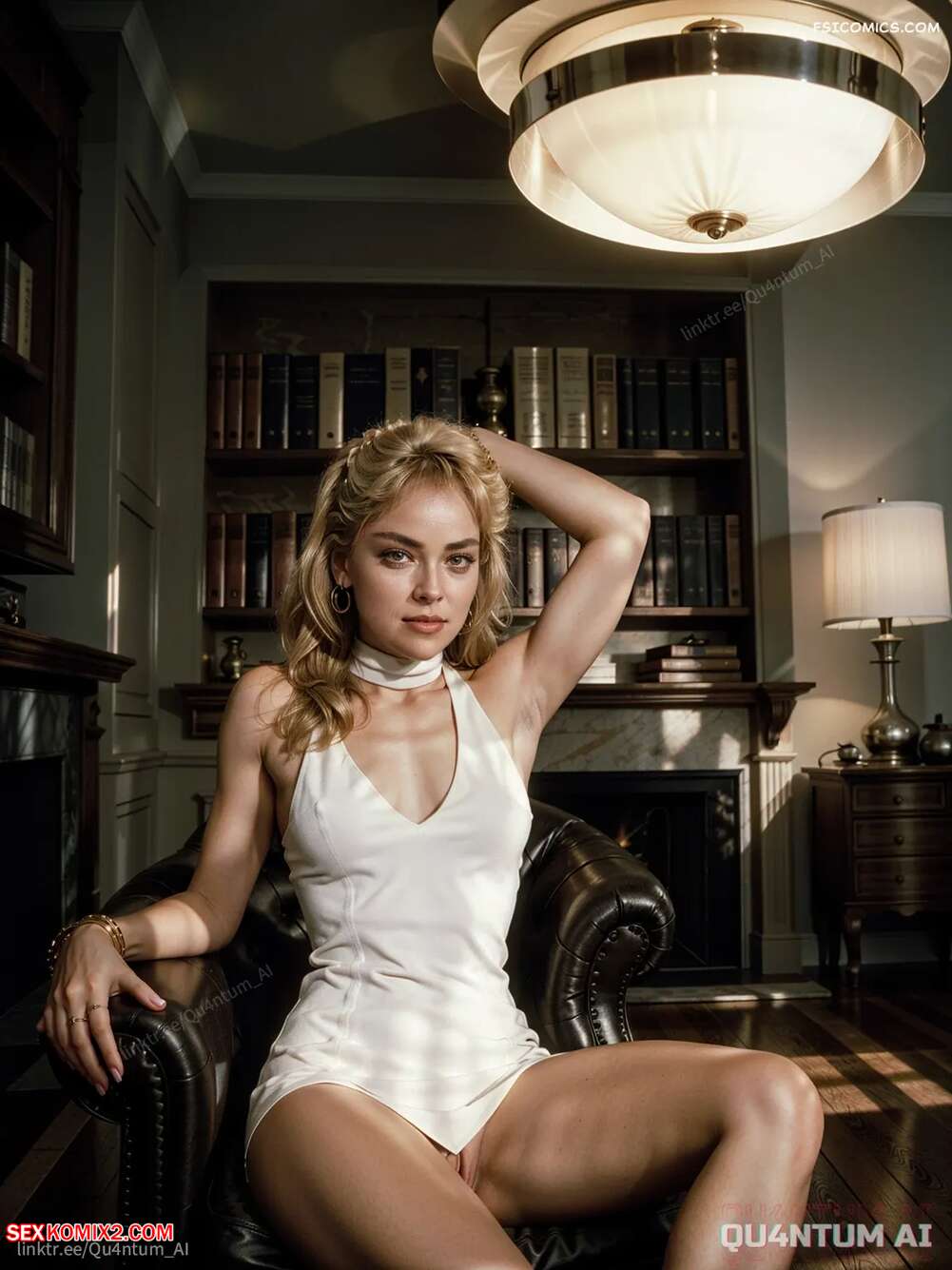 Porn comics Sharon Stone. Basic Instinct 1990s. QuantumAI