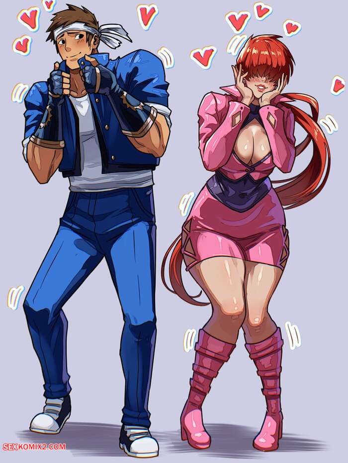 Porn comics Shermie x Shingo. KOF. Vlizz