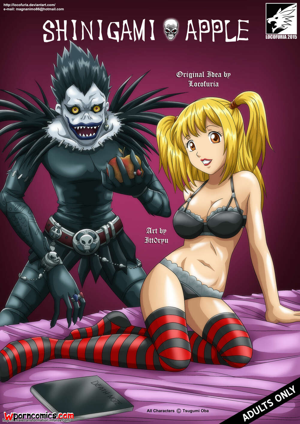 Porn comics Shinigami Apple. itt0ryu