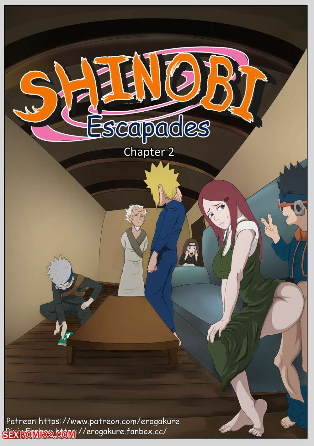 Porn comics Shinobi Escapades. Chapter 2. Erogakure