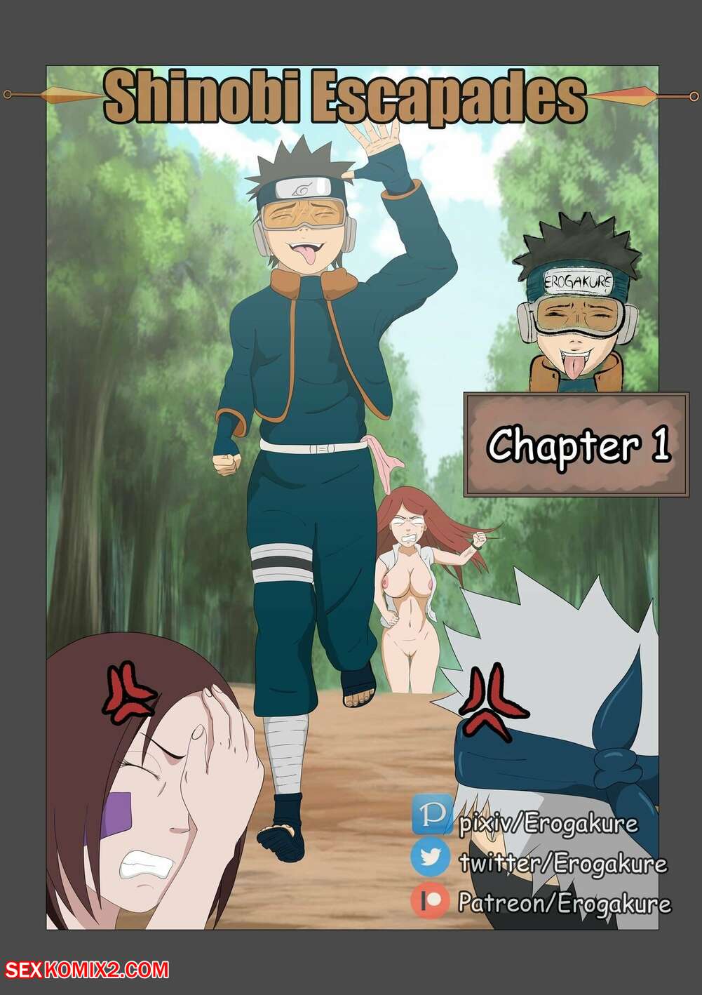 Porn comics Shinobi Escapades. Erogakure