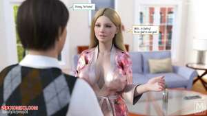 Porn comics Shower Trouble. MaksenbergArt