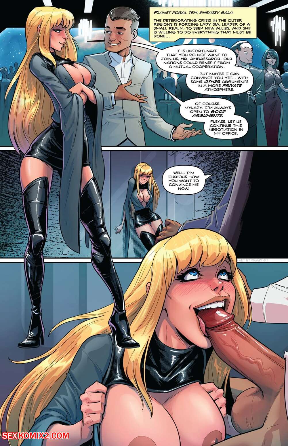 Porn comics Sias Ways Of Diplomacy. TemporalWolf
