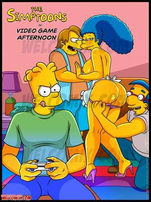Porn comics Simpsons. Chapter 45. Os Simptoons. WC TF