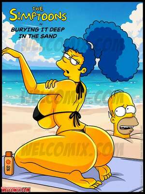 Porn comics Simpsons. Chapter 51. Os Simptoons. WC TF
