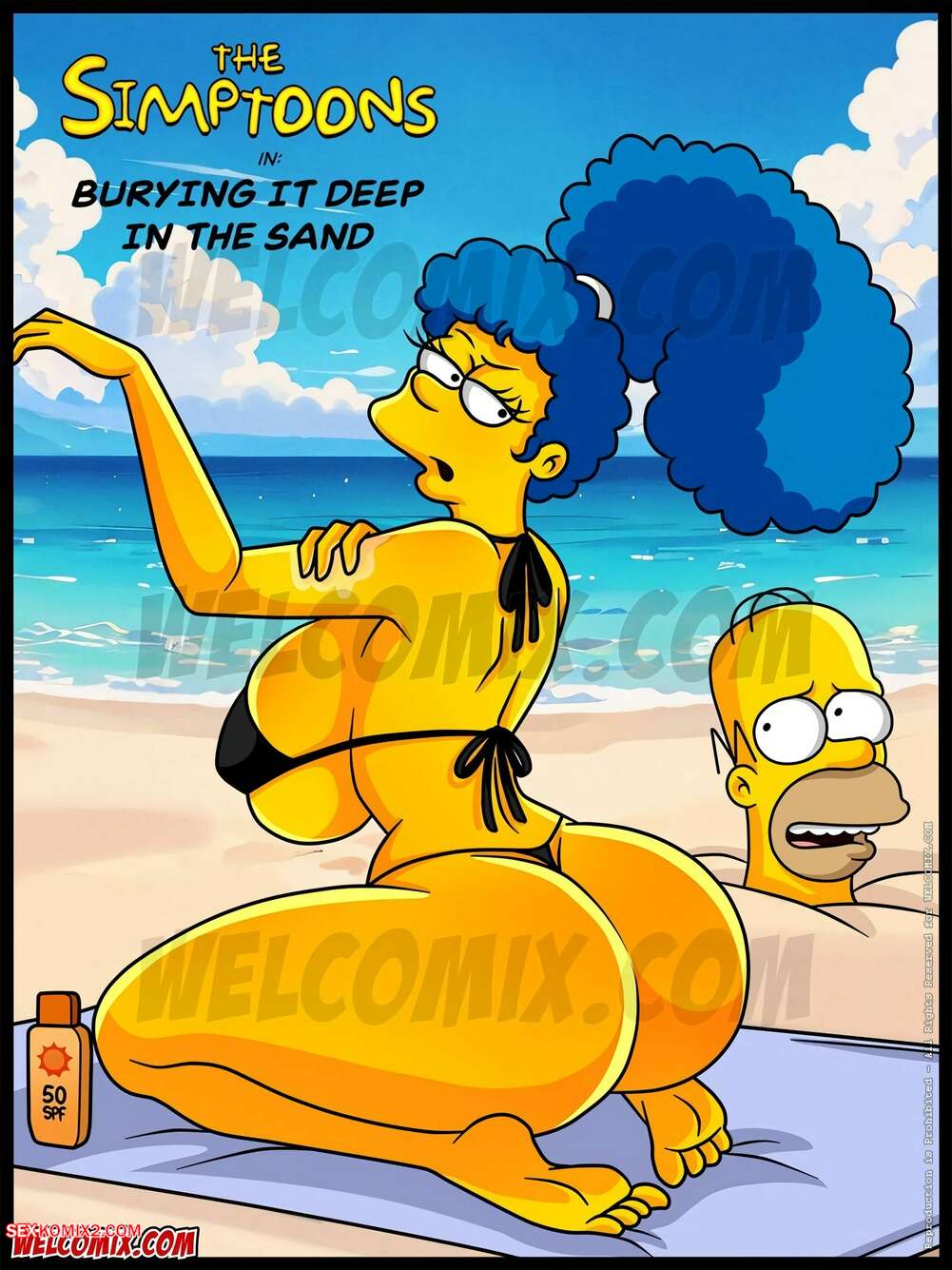 Porn comics Simpsons. Chapter 51. Os Simptoons. WC TF