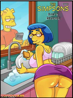 Porn comics Simpsons. Chapter 53. Bartys revenge. Os Simptoons. WC TF