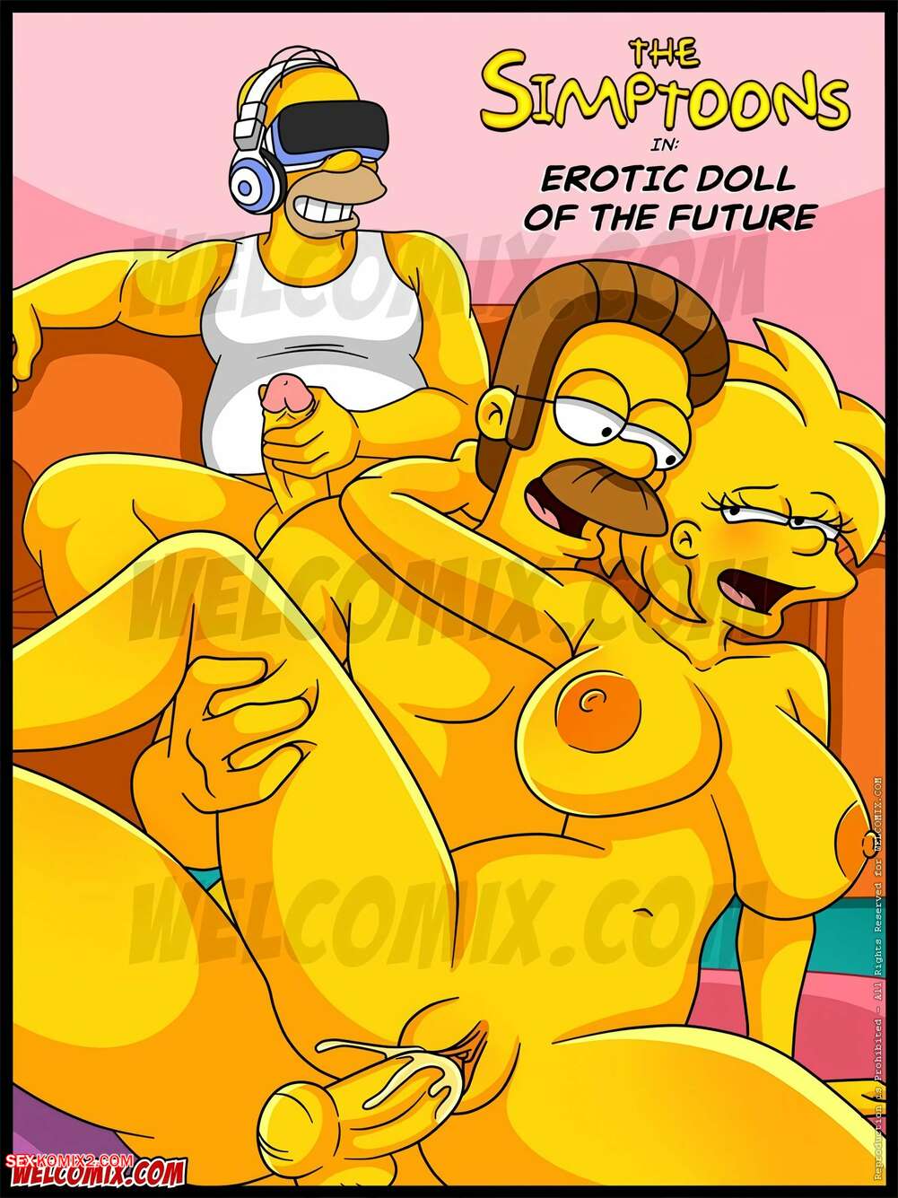 Porn comics Simpsons. Chapter 57. Os Simptoons. WC TF