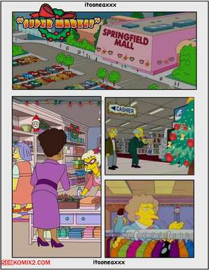 Porn comics Simpsons Comics. Chapter 12. Super Market. IToonEAXXX.