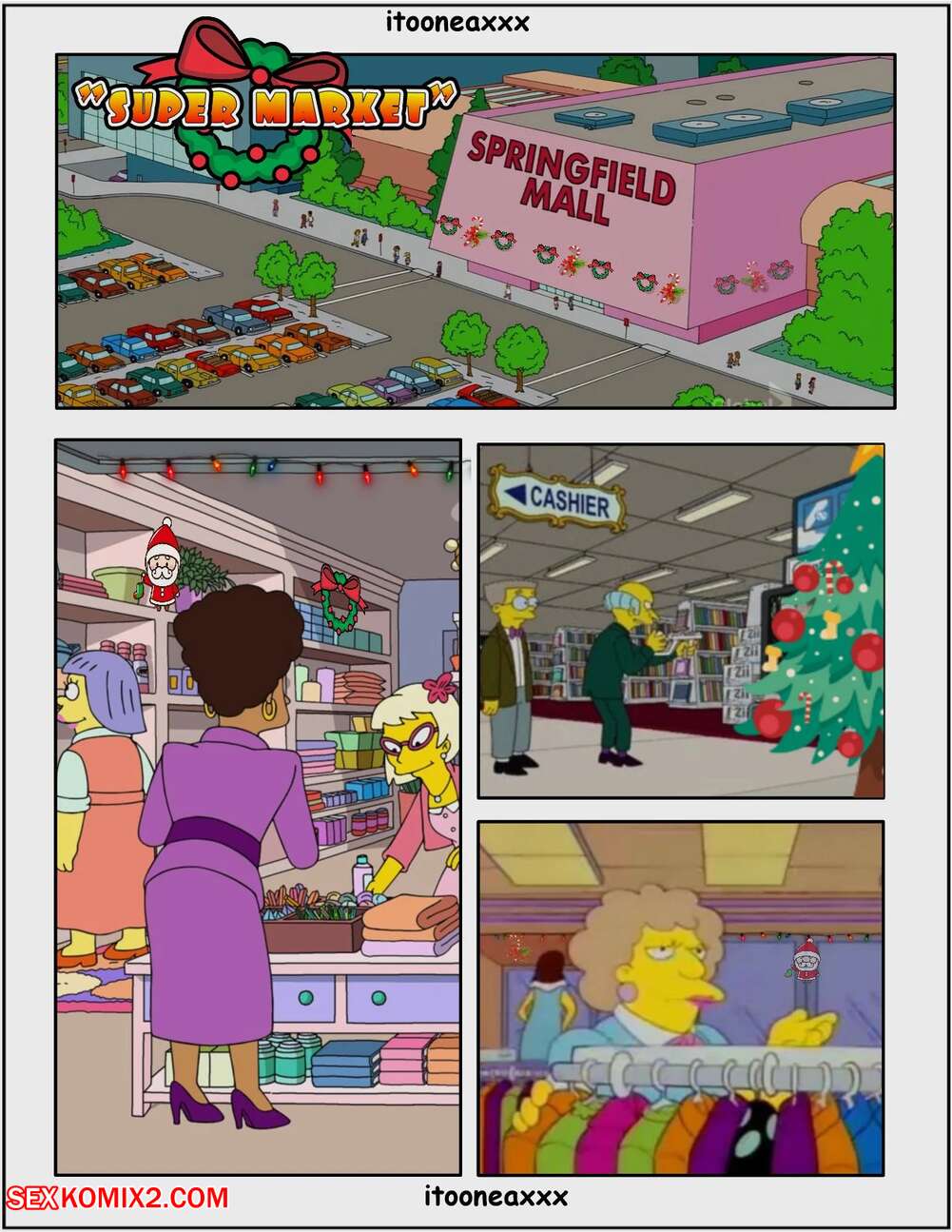 Porn comics Simpsons Comics. Chapter 12. Super Market. IToonEAXXX.