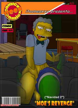 Porn comics Simpsons Comics. Navidad 2. IToonEAXXX.