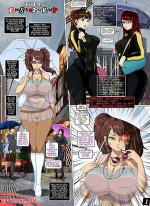 Porn comics Sisters Enslutment. Chapter 2. Persona 4. StormFedeR.