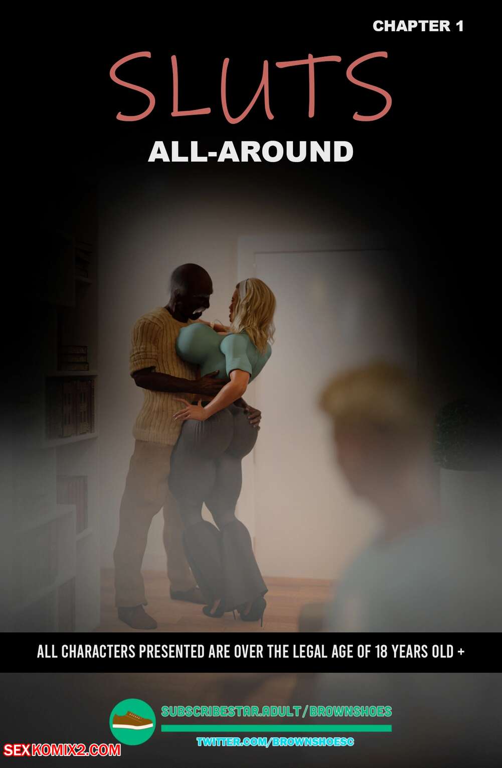Porn comics Sluts AllAround. Brown Shoes