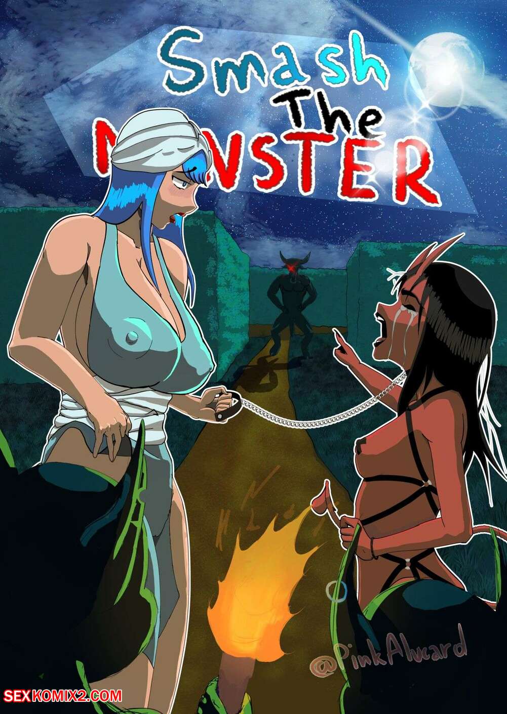 Porn comics Smash the MONSTER. PinkAlucard