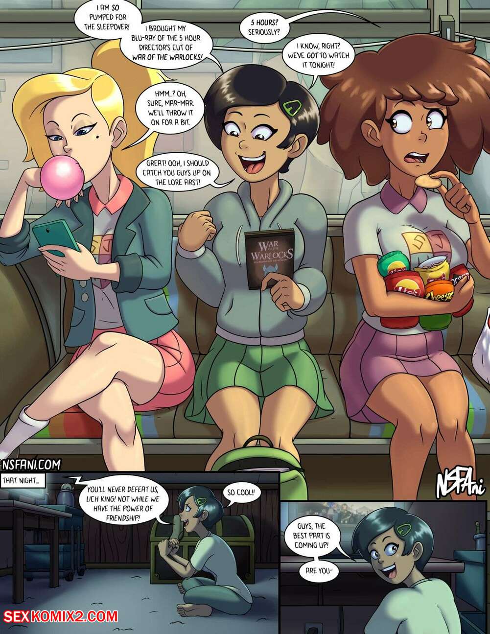 Porn comics Somnophibia. Amphibia. NSFAni