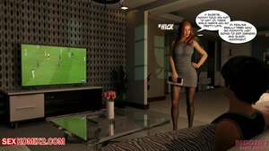 Porn comics Son, Mom and Aunt. Redoxa.