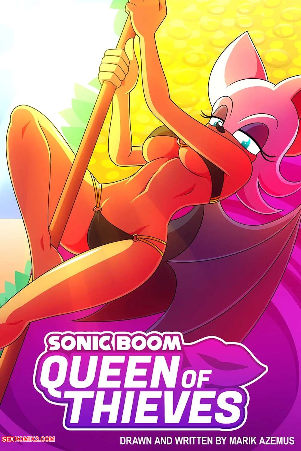 Porn comics Sonic Boom. Queen of Thieves. Marik Azemus.