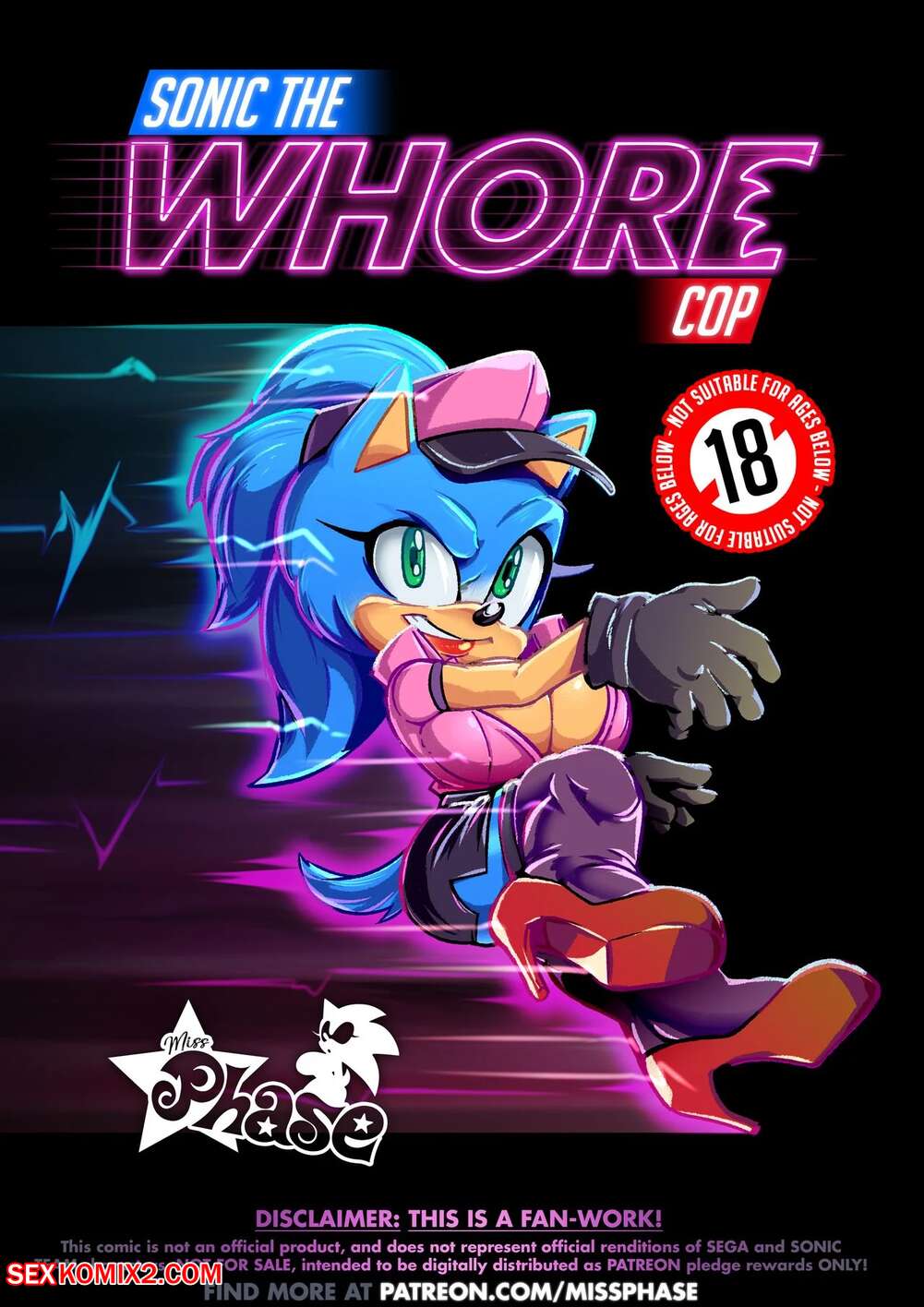 Porn comics Sonic The Whore Cop. Miss Phase