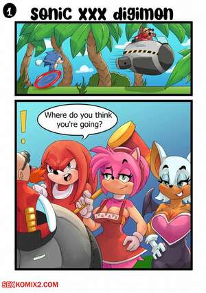 Porn comics Sonic XXX Digimon. IoshiAzul