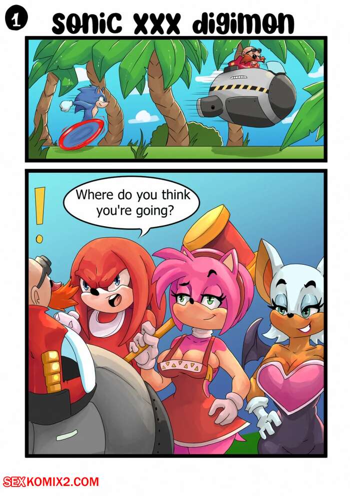 Porn comics Sonic XXX Digimon. IoshiAzul