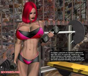 Porn comics Sophie InThe Gym. BAXS