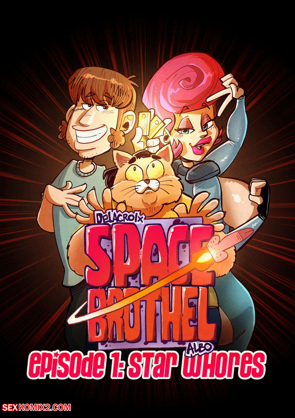 Porn comics Space Brothel. Episode 1. Albo.