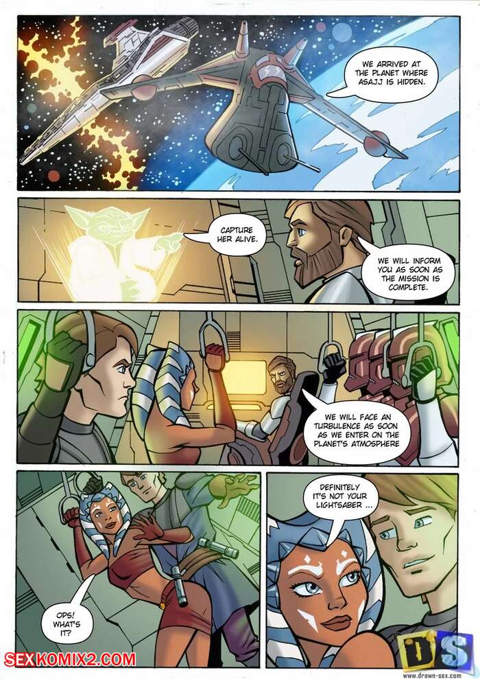 Porn comics Space Sex. Chapter 1. Star Wars. DrawnSex.