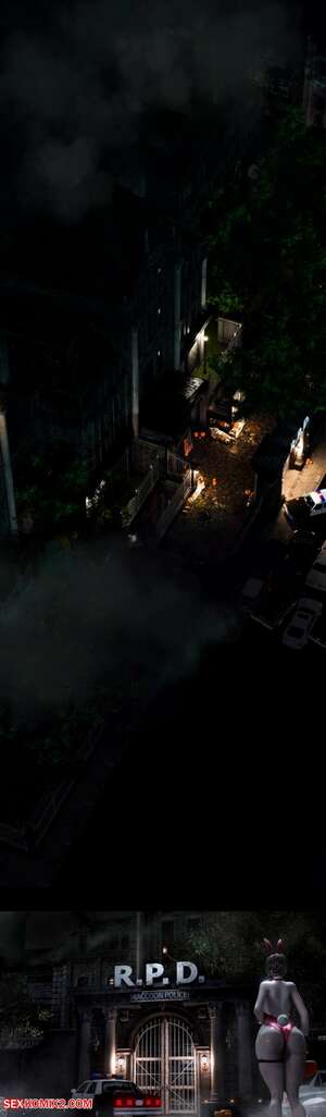 Porn comics Special Halloween. RoseBlue3D