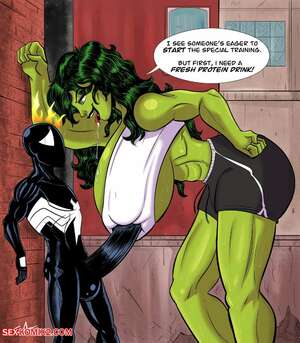 Porn comics Special SheTraining. Marvel. Ameizing Lewds.