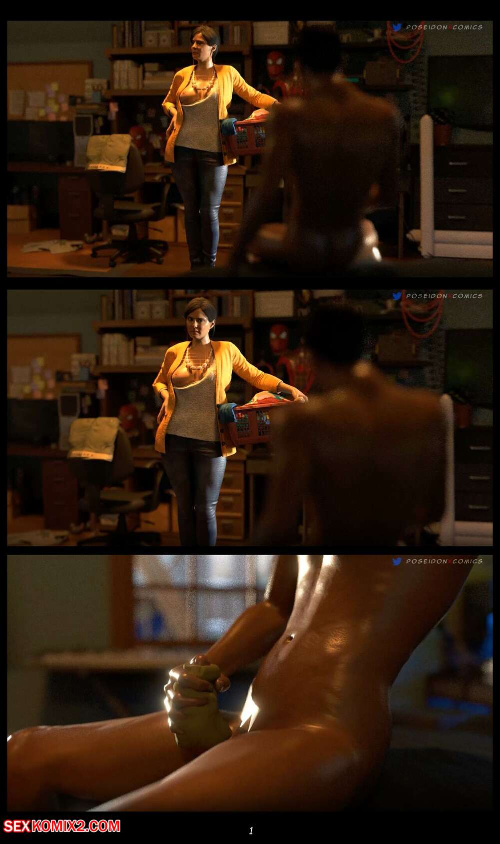 Porn comics Spider Mom Birthday Special. PoseidonX