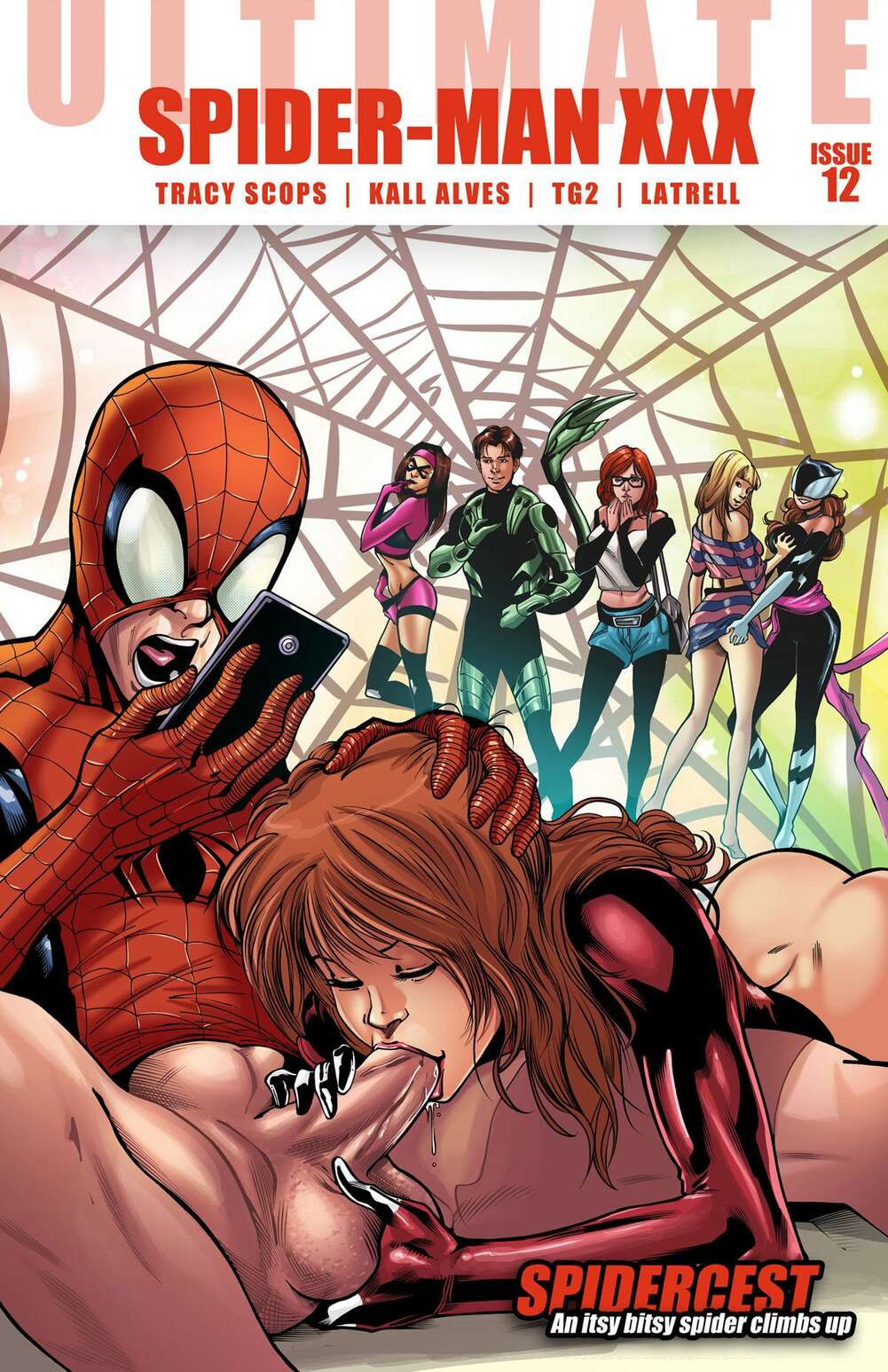 Porn comics Spidercest. Part 12.
