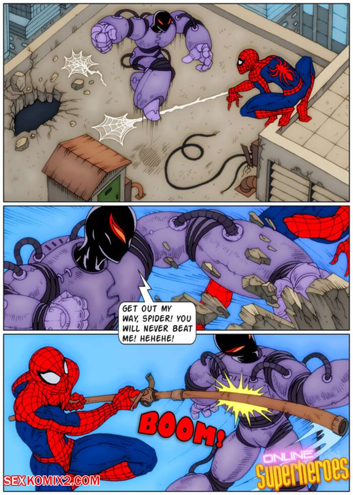 Porn comics Spiderman Fucks. Online Superheroes.