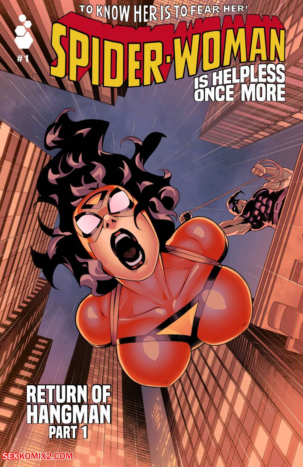 Porn comics SpiderWoman. Telikor