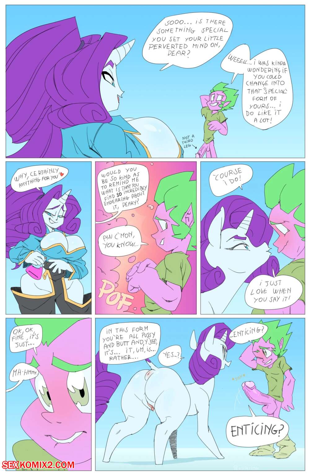 Porn comics Spiked. Chapter 1. My Little Pony Friendship is Magic. BigDad.