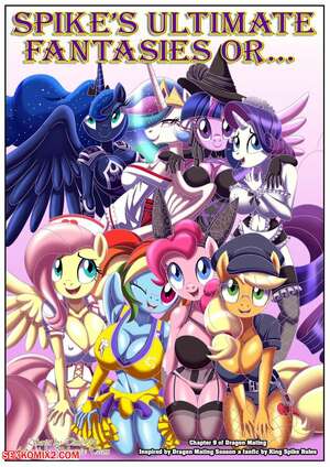 Porn comics Spikes Ultimate Fantasies or The Dragon Kings Harem. Palcomix