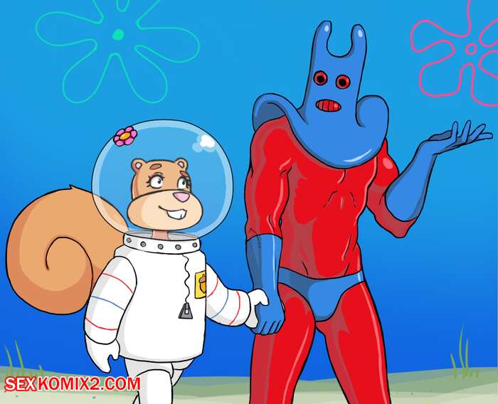 Porn comics SpongeBob. Sandy x Man Ray. BIntend