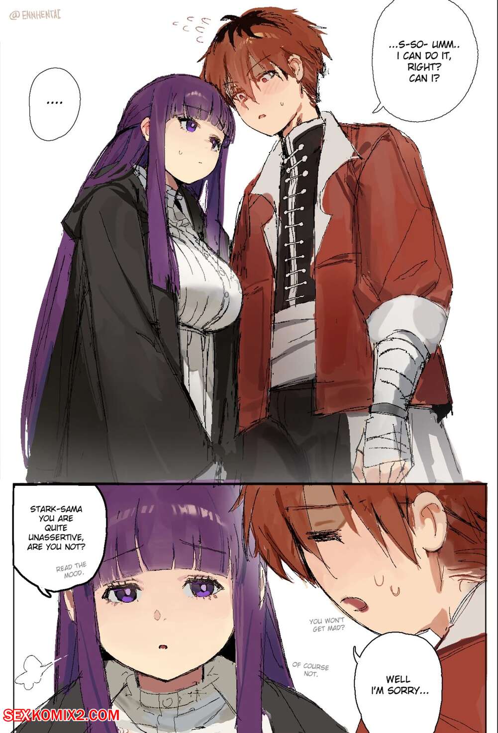 Porn comics Stark x Fern. Fake Enn