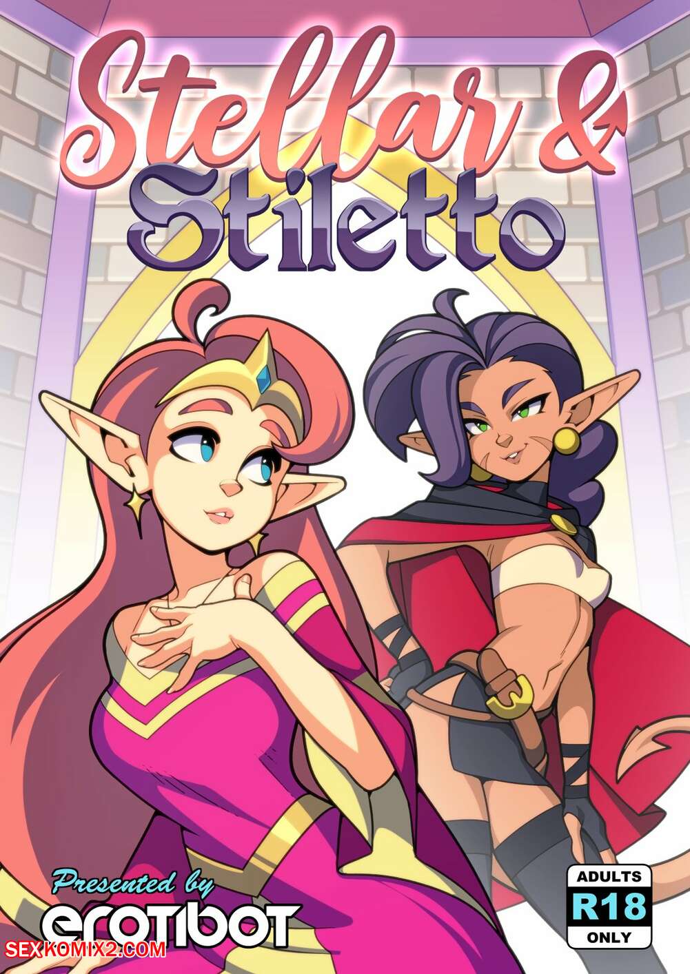 Porn comics Stellar and Stiletto. Erotibot.